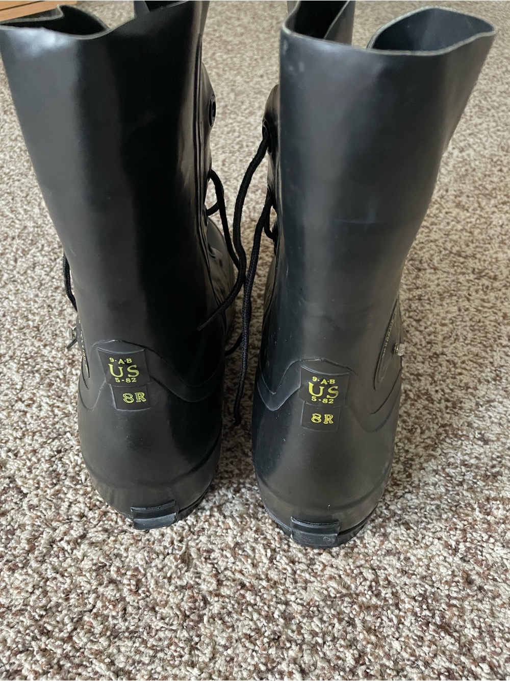 Vintage 1982 Bata US Military Jungle Boots – Size 8R